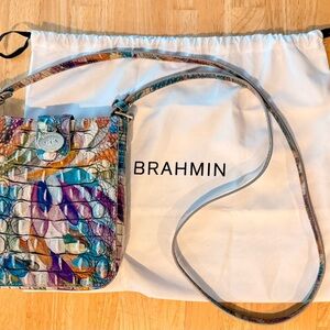 Brahmin Colorful Leather Crossbody Bag